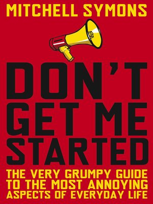 cover image of Don't Get Me Started